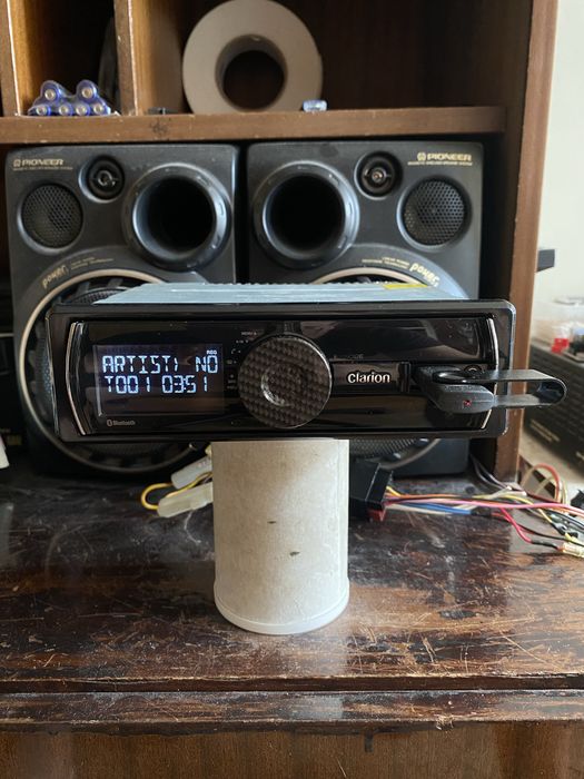 CLARION FZ502E - УНИКАТ & РЯДЪК МОДЕЛ - BLUETOOTH, USB, Радио плеър за кола авто сд cd