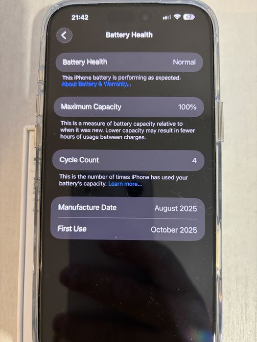 Iphone 17 promax Deep Blue 512 gb US