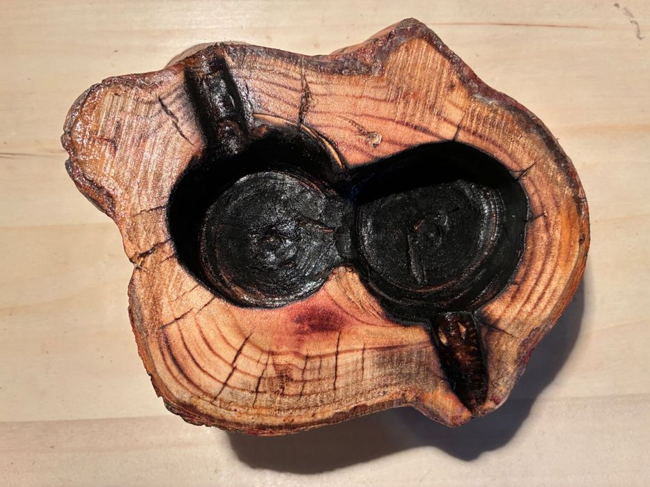 Пепелник от дърво