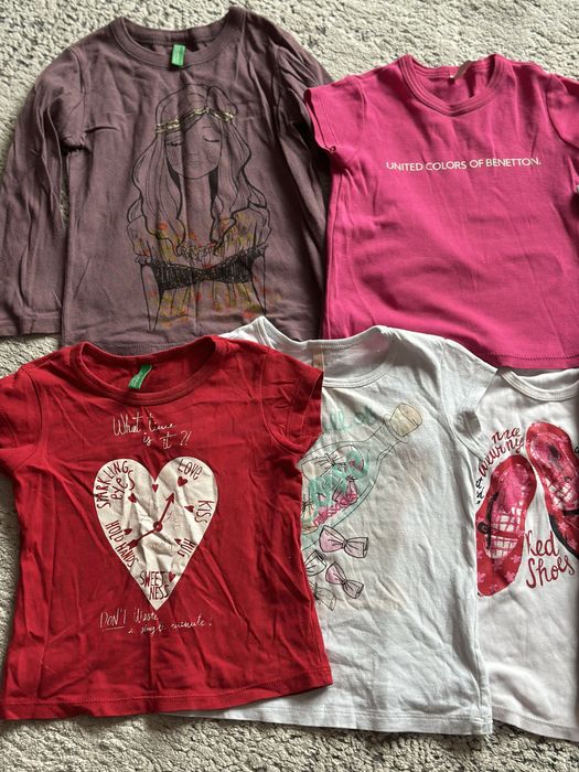 Футболки benetton, кофты zara hm