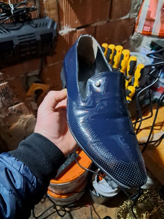 Мъжки лачени обувки (Loafers) SDF Shoes – Обувани само 2 пъти!