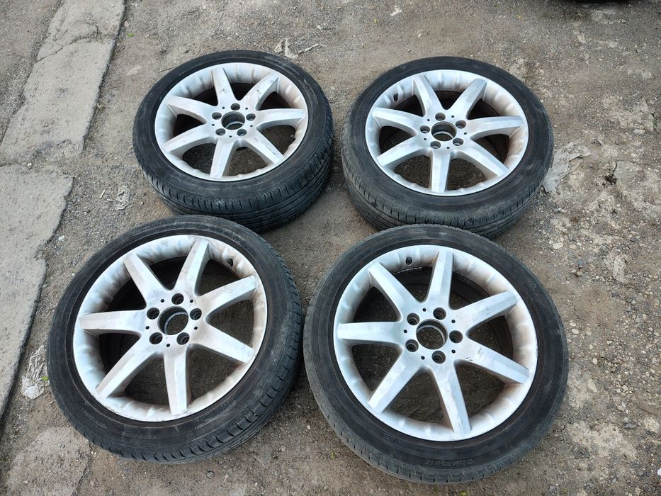 Продавам 4 бр. Лети джанти с гуми 225/45 R17