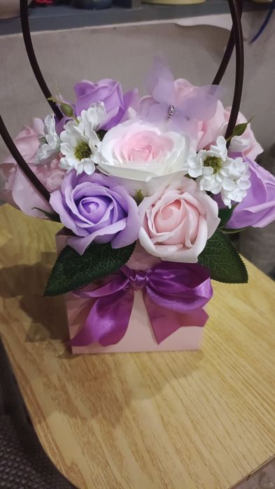 Мыльные розы с нежным ароматом