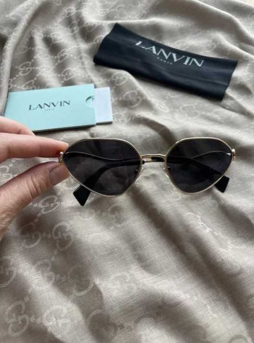 Lanvin оригинални дамски слънчеви очила cat eye котешко око