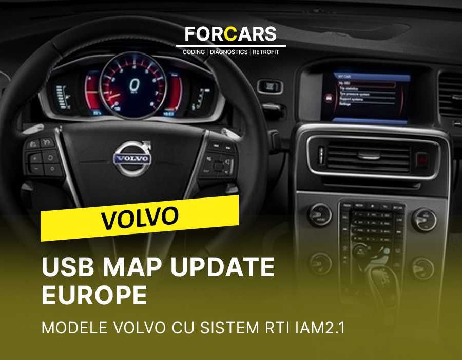 USB actualizări hartă navigație Volvo S60 S80 V40 V60 XC60