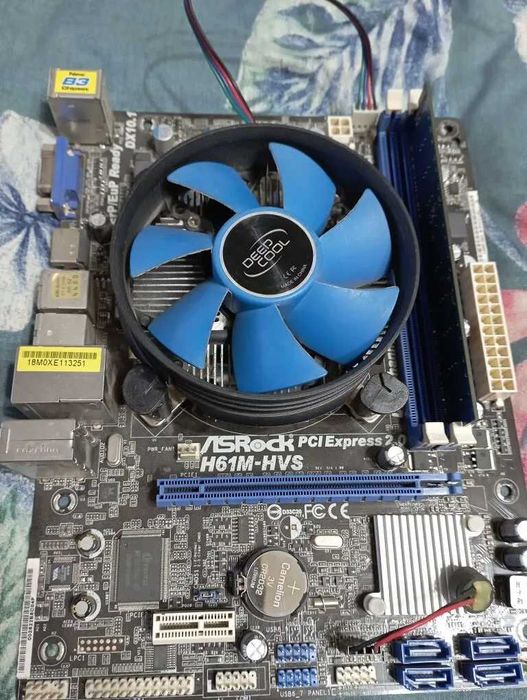 материнская плата 1155 с процессором G840