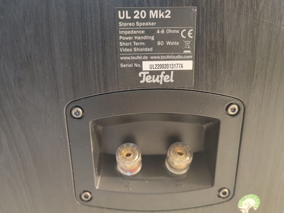 Boxe Teufel UL 20 Mk2 impedanta 4-8 ohmi  2x80W