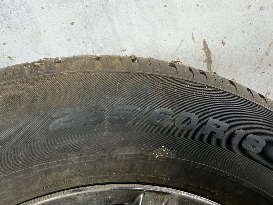 Шины размер 265/60/18