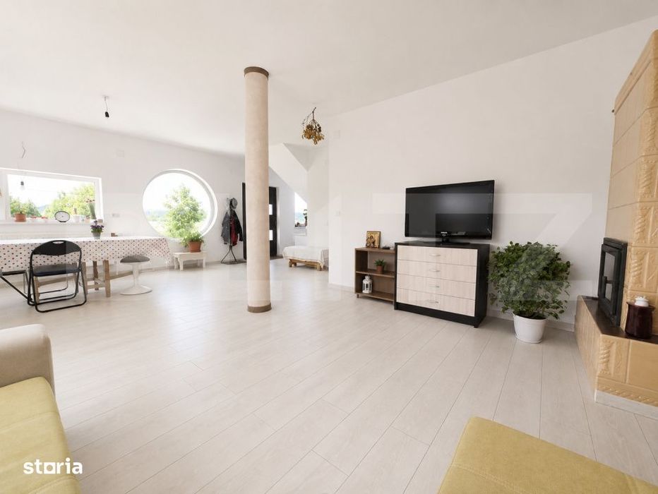 Casa P+M, 144 mp, teren 1.458 mp, zona Pucioasa