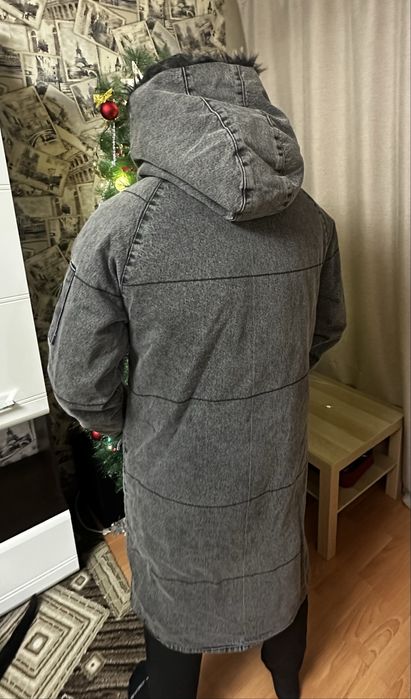 Парка зимняя удлиненная