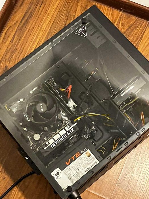 Геймърски компютър NVIDIA Geforce 1650 SUPER AMD Ryzen 5 3400G