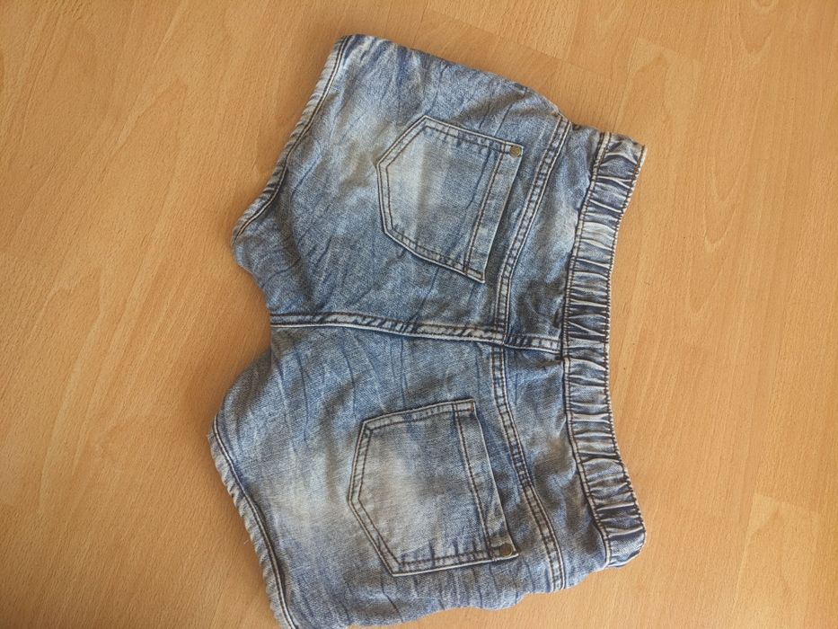 Pantaloni scurti, S, blugi elastici