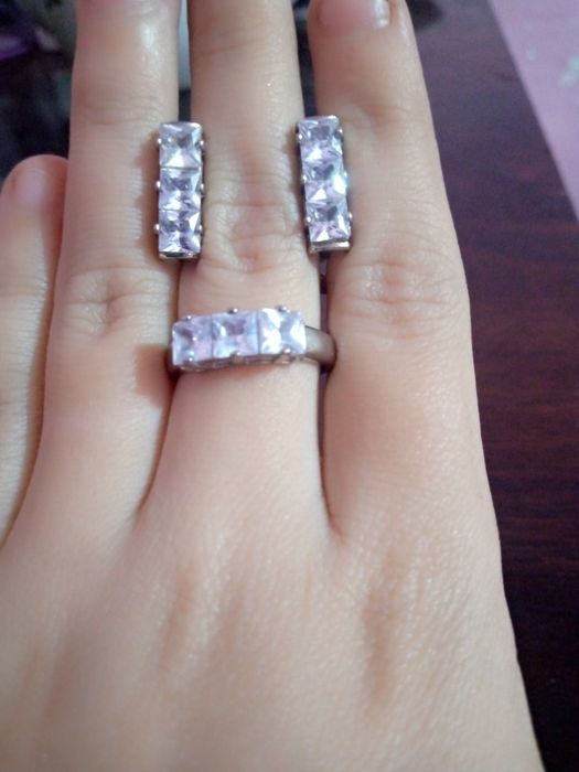 Серебряный комплект