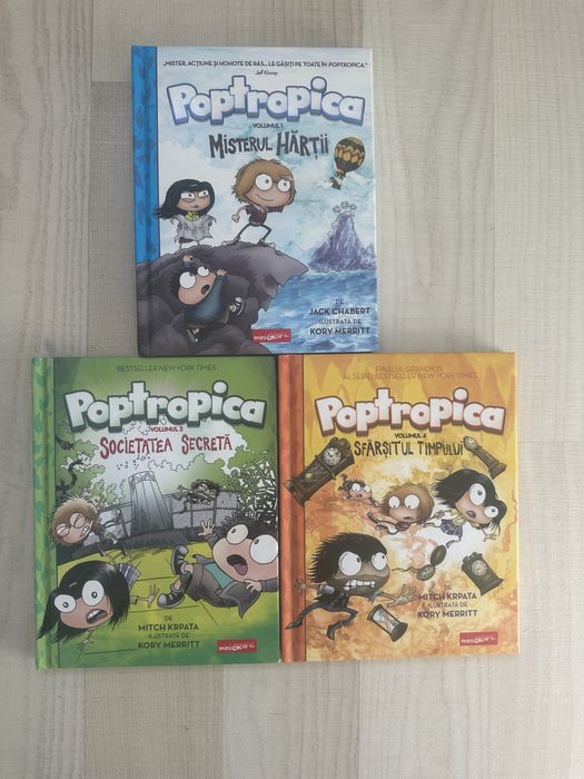 Carti benzi desenate Poptropica