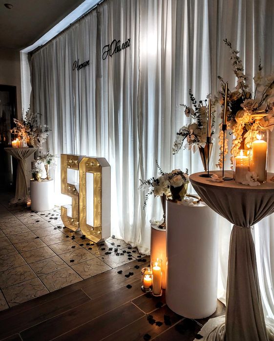 Украса за кръщене, рожден ден и юбилей