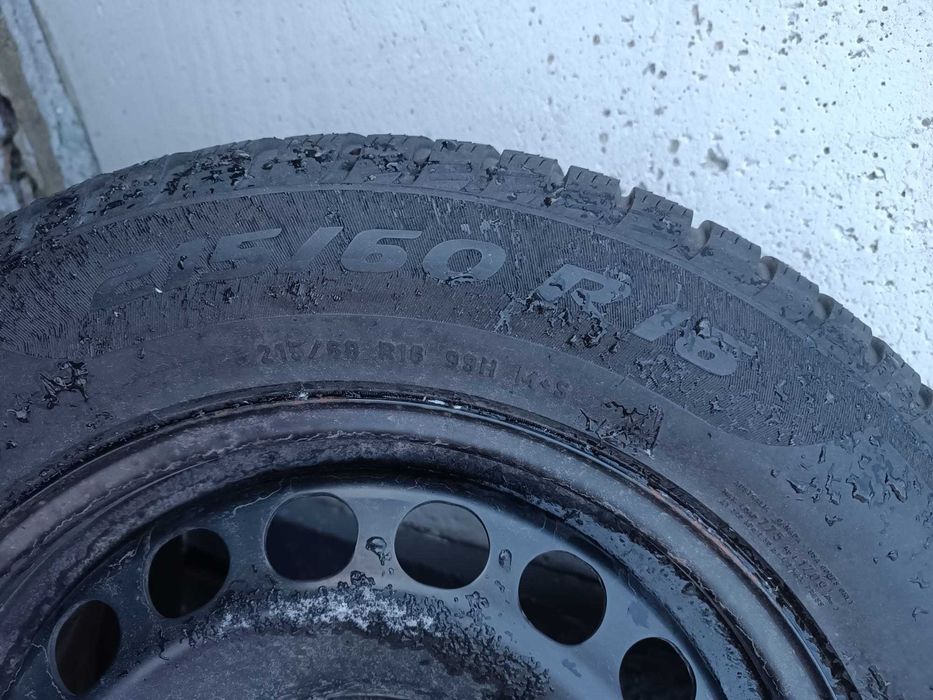 Jante Roti Skoda Audi Vw Cauciucuri Iarna 215 60 16 5x112