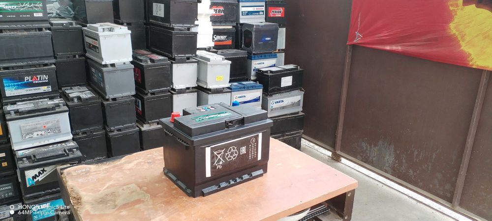 Акумулатор 60 ач, гаранция и доставка