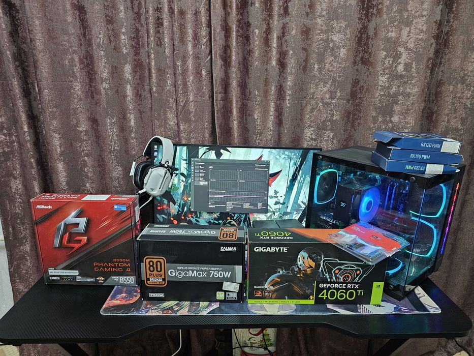 Игровой ПК, 4060TI, ОЗУ 32gb
