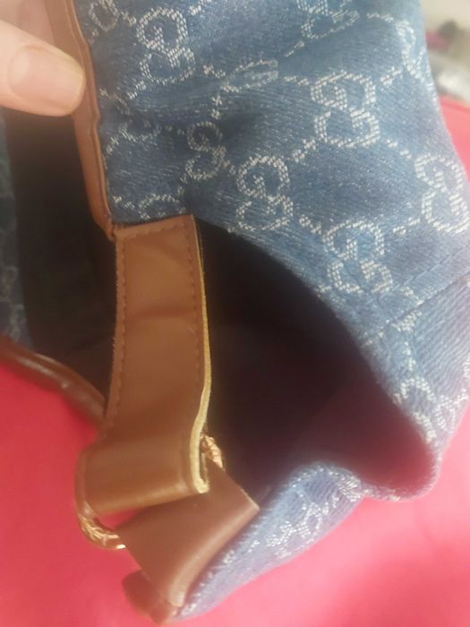 GUCCI Original  Мъжка Шапка деним