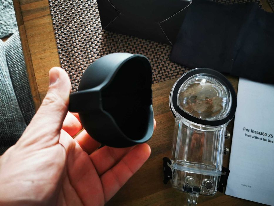 Carcasa subacvatica rezistenta la apa Insta360 X5 X4 X3 X2 insta 360
