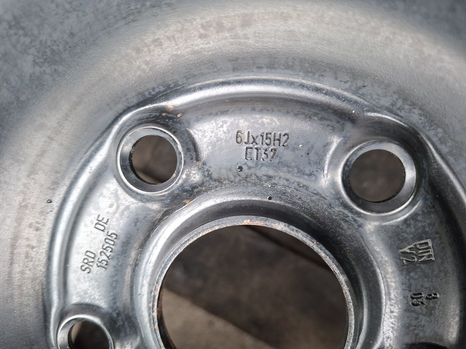 1бр. РЕЗЕРВНА 15" 5Х112мм Ауди, Фолксваген/ 5X112mm VW с гума 195 65 15
