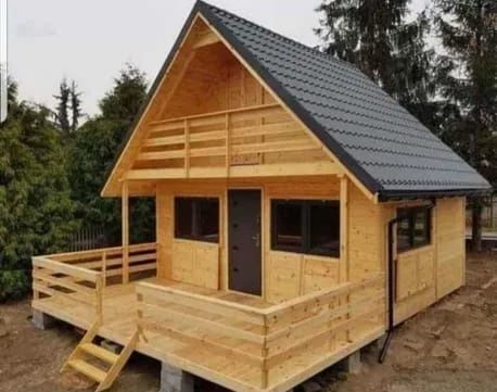 Vand case pe structure de lemn sau structura metalica