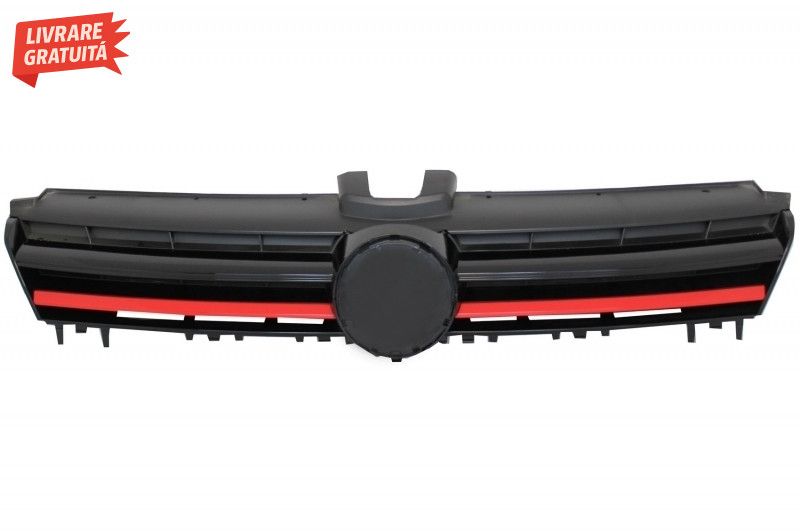 Ansamblu Faruri 3D Semnal Dinamic LED cu Grila VW Golf 7 VII (2012-201