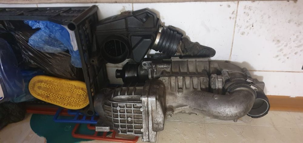 Двигатель  м271 на разбор