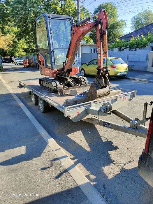 Închiriez platforma/remorca auto
