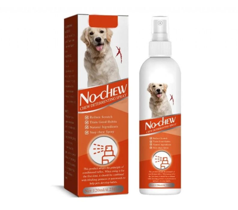 Спрей против дъвчене от куче, от домашни любимци