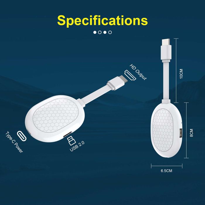 Decodor Android TV Stick Mortal Q2S,  Decodare si Redare, 16GB