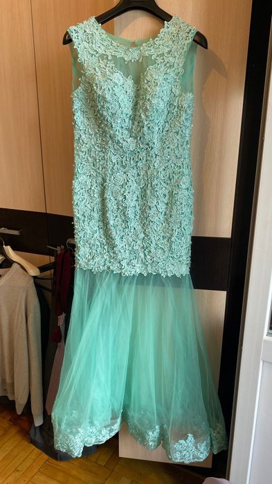 Платье вечернее со стразами