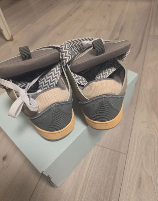 Lanvin curb sneakers