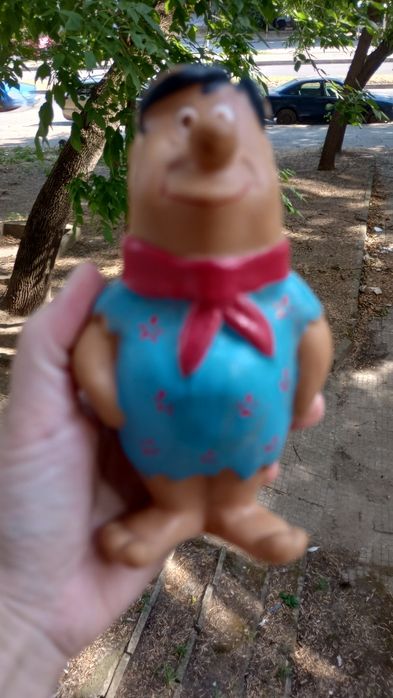 Фред и Барни гумени играчки от 80- те