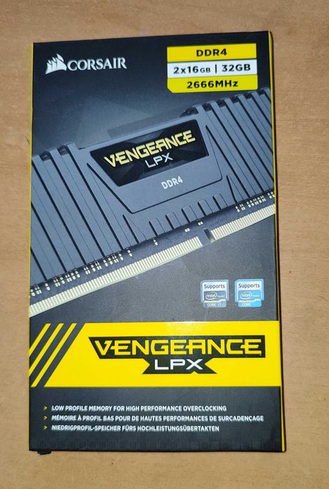 Продам топовую оперативку Corsair Vengeance LPX DDR4 32GB