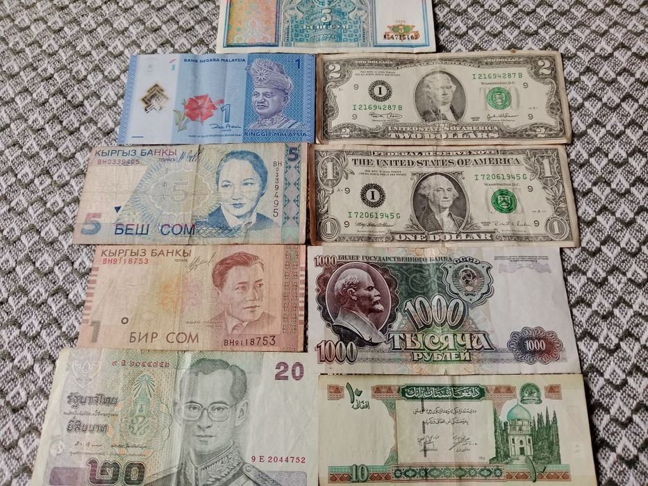 Продам коллекционные купюры .