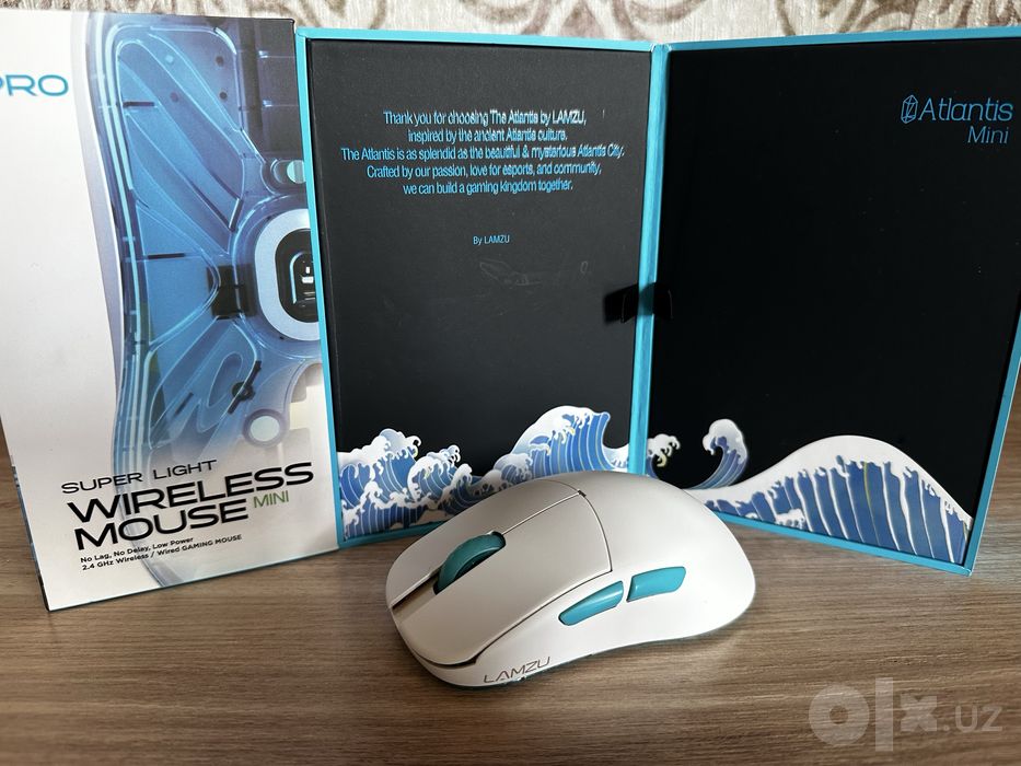 Игровая беспроводная мышь Lamzu Atlantis Mini pro