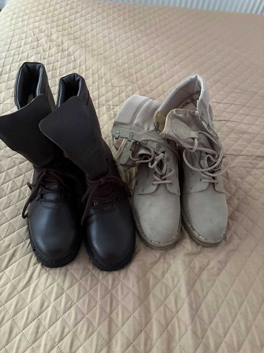Bluza tactica si bocanci militari