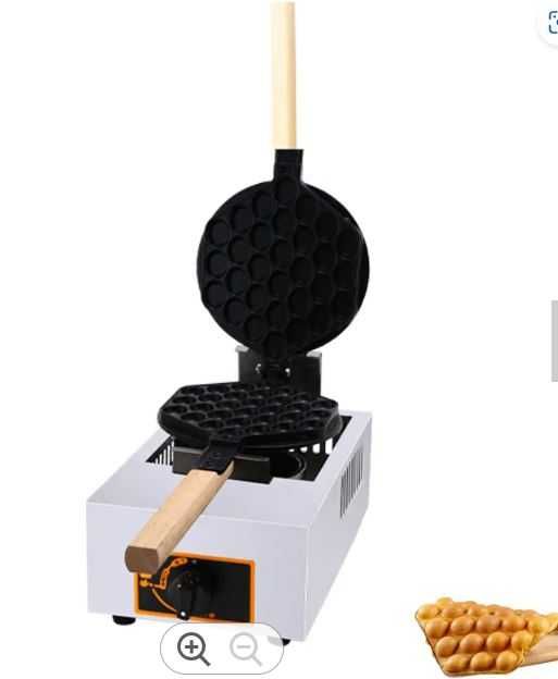 Plita gaz rotunda wafe bubble