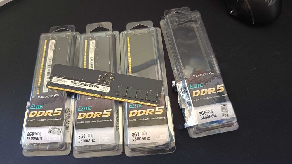 4x8ГБ TeamGroup Elite DDR5 5600MHz | Набор ОЗУ