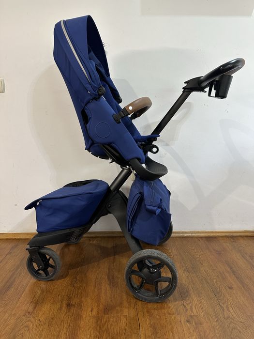 Stokke Xplory X + кош за новородено