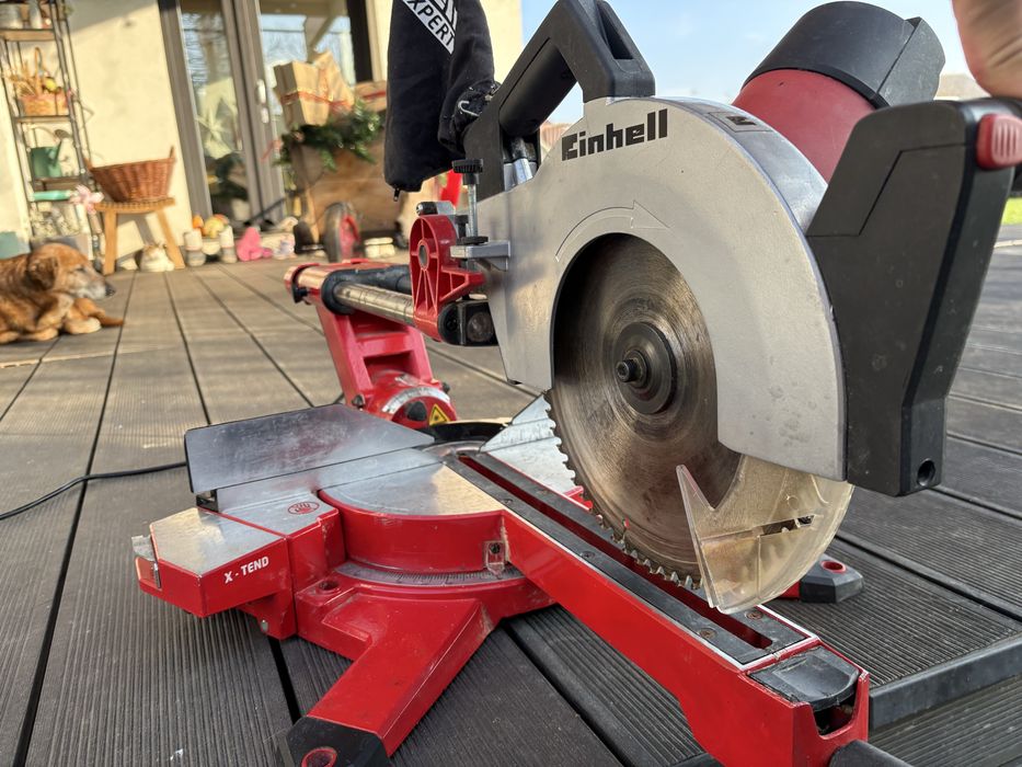 Fierastrau debitor dual cu glisare Einhell TE-SM 2534, 1800W, 5100 RPM