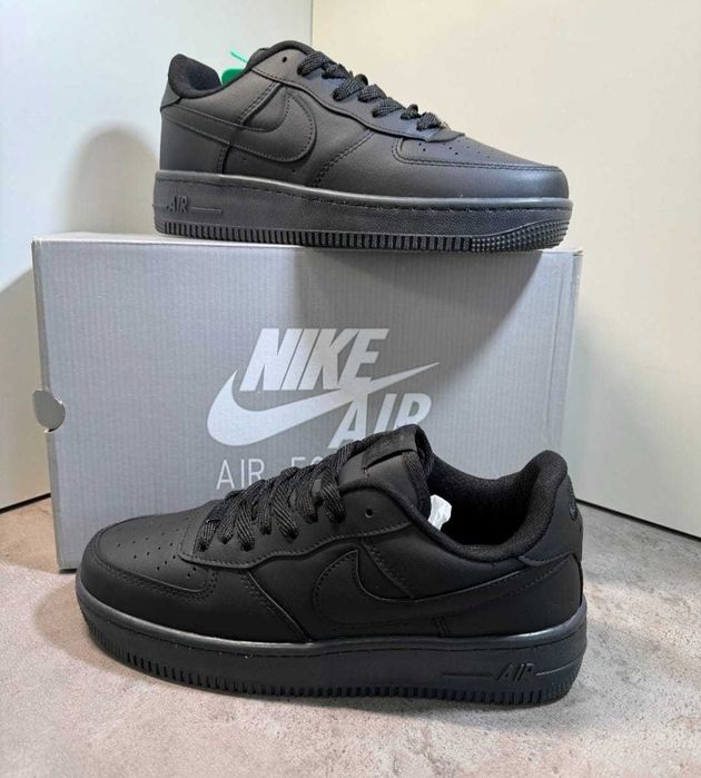 Adidasi Air Force 1 negru - 36-45- NOU