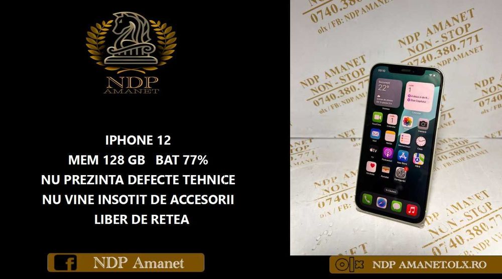 NDP Amanet Calea Mosilor 298    IPHONE 12 (50180)