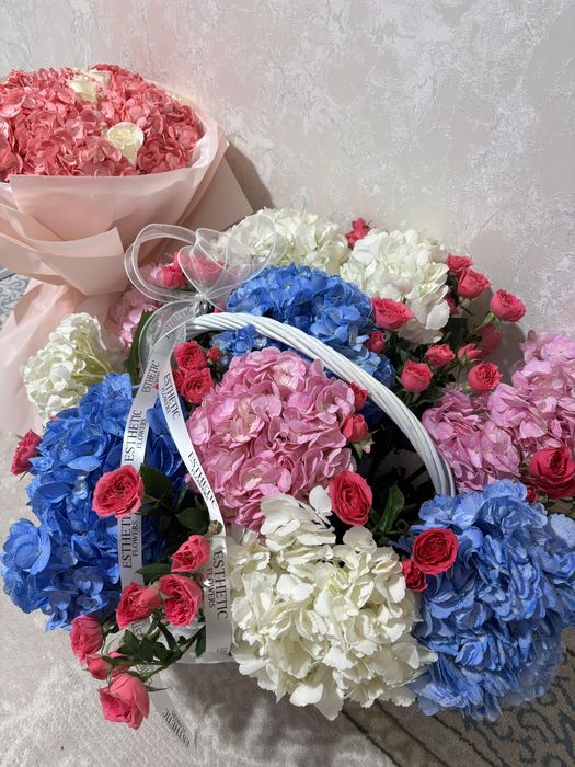 Гортензия шикарный букет