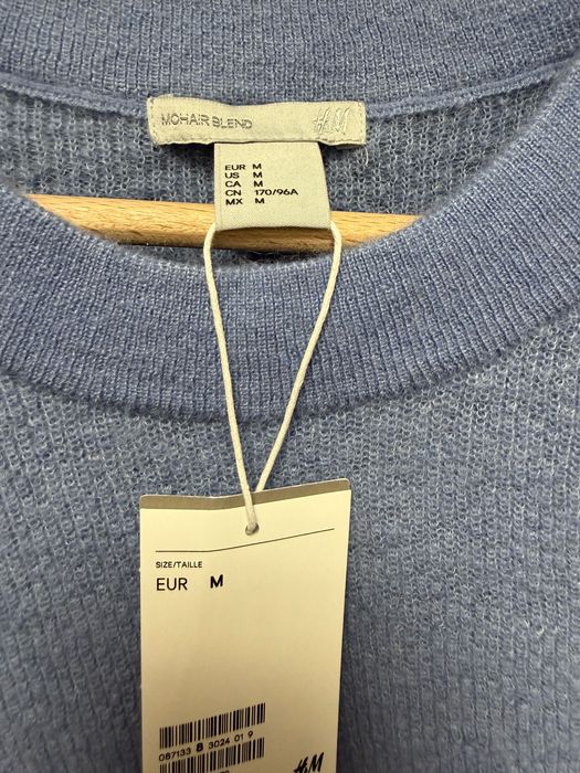 Pulover damă, culoare albastru deschis, mărime M, H&M