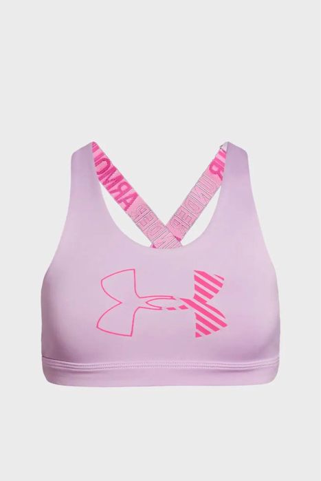 Женский фиолетовый спортивный топ Under Armour. Размер XS