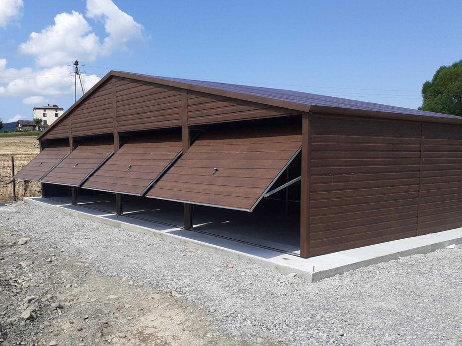 Garaj 12x5 acoperiș în două ape SUPERLINE-PLUS