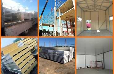 Сэндвич-панели от производителя. Стройте быстрее и экономнее