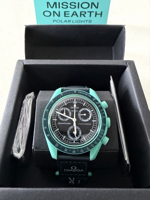 Omega x Swatch Mission On Earth Polar Lights